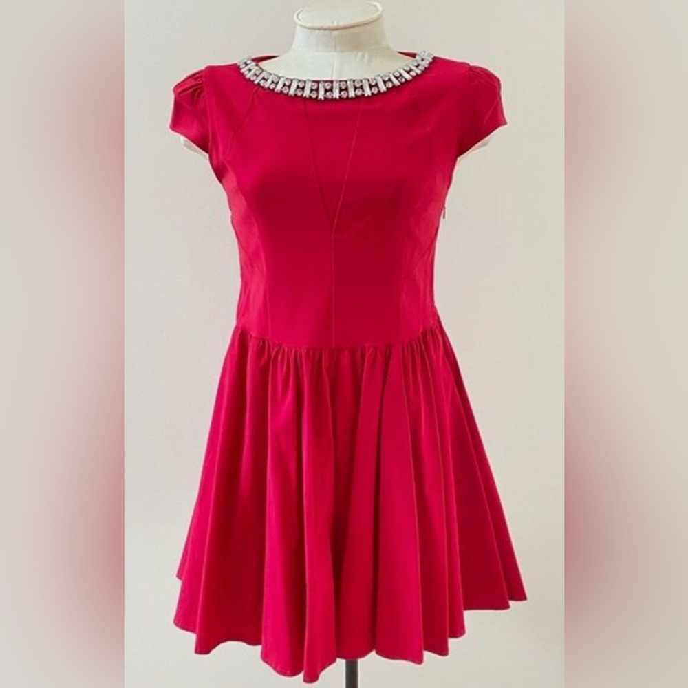 Red party mini elegant Gracia Dress